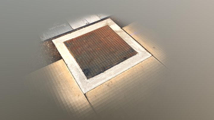 Grate 01 3D Model