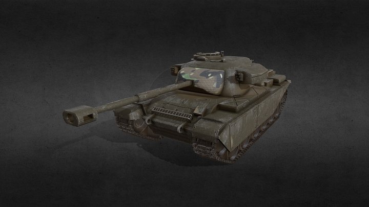 Centurions Tank 3D Model
