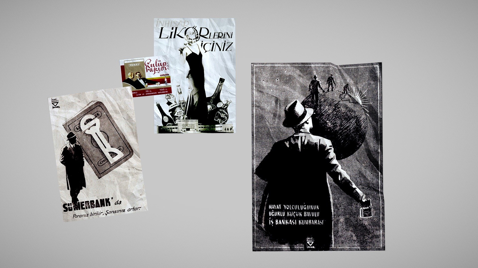 Flyers from 1940s