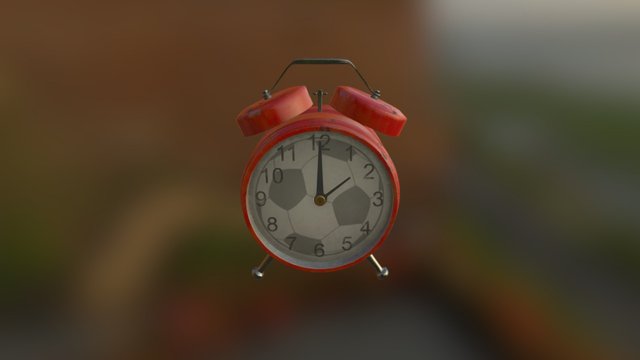 Kids Alarm Clock 3D Model