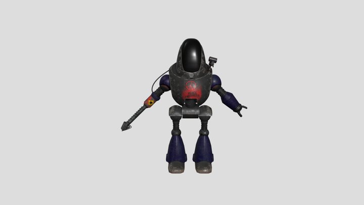 Peace Enforcer Protectron 3D Model