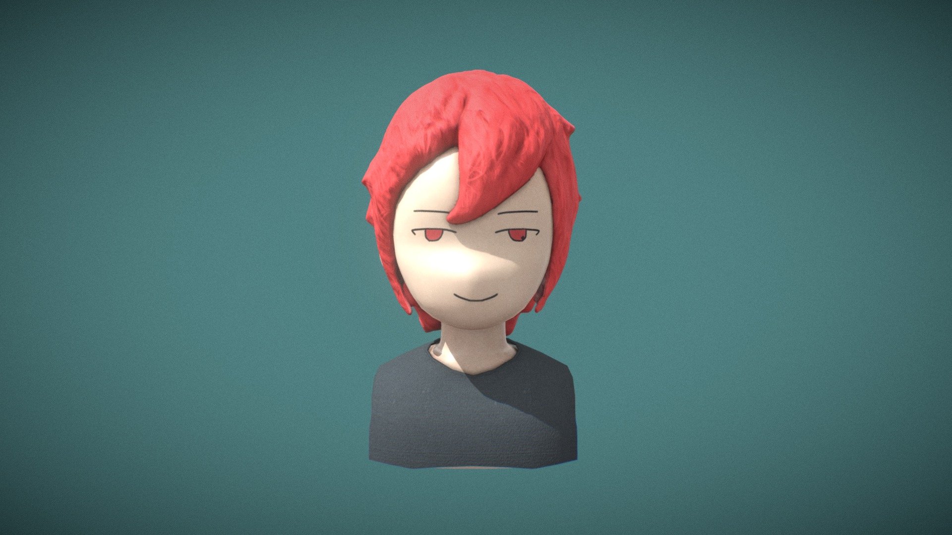 Anime Head - Download Free 3D model by Ngebland [e8ccb42] - Sketchfab