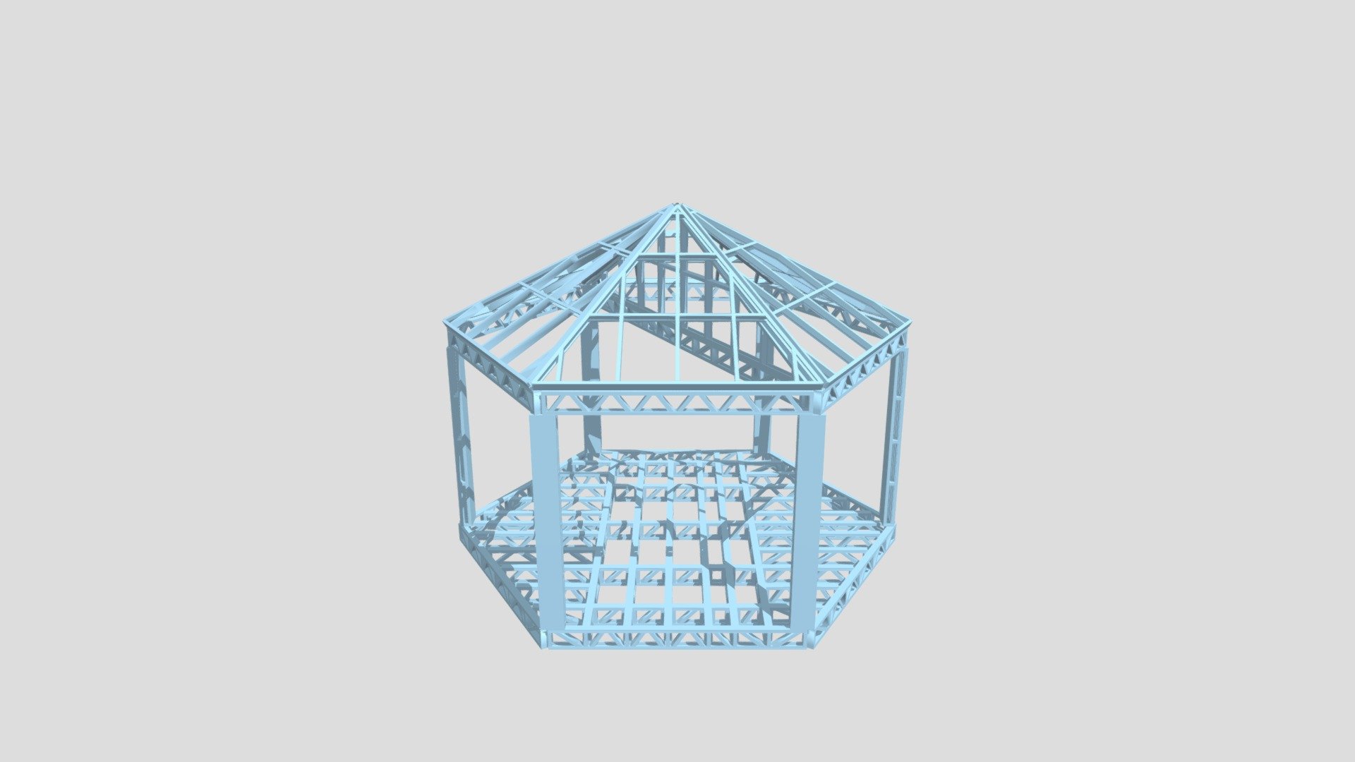 Hexagon - 3D model by isarathi1025 [e8cce80] - Sketchfab