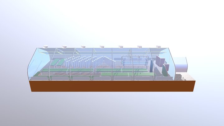 ARK/ Sprung On-site Greenhouse 3D Model