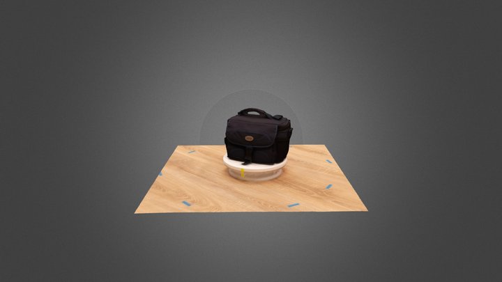 Сумка фотоаппарата 3D Model