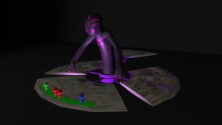Board Game 3D Model