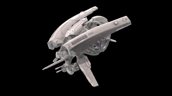 Concept 03 HD Sculpt 3D Model