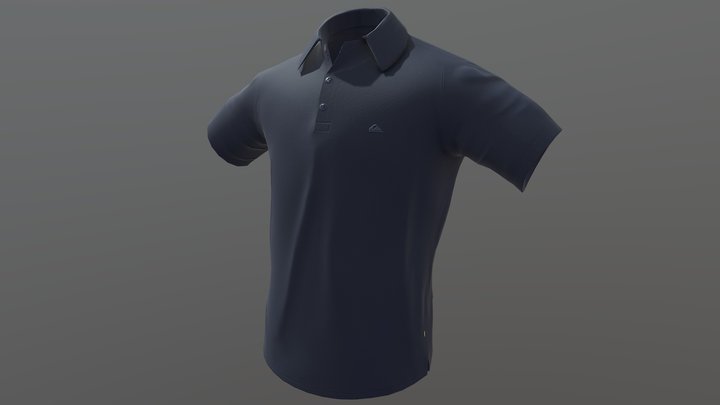 Polo Shirt 3D Model