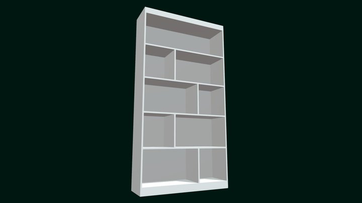 Estante Livreiro - Bookcase 3D Model