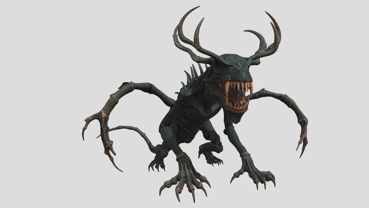 The Bramble Fiend - Halloween monster
