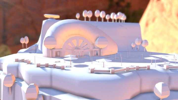 Wheel Well Hotel 3D Model
