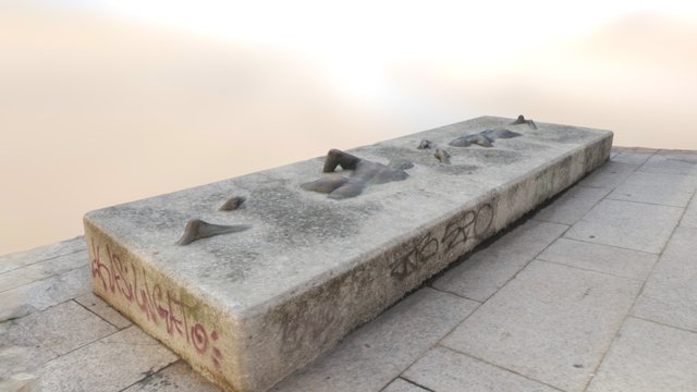 Plaza de los Culos 3D - Voxelart 3D Model