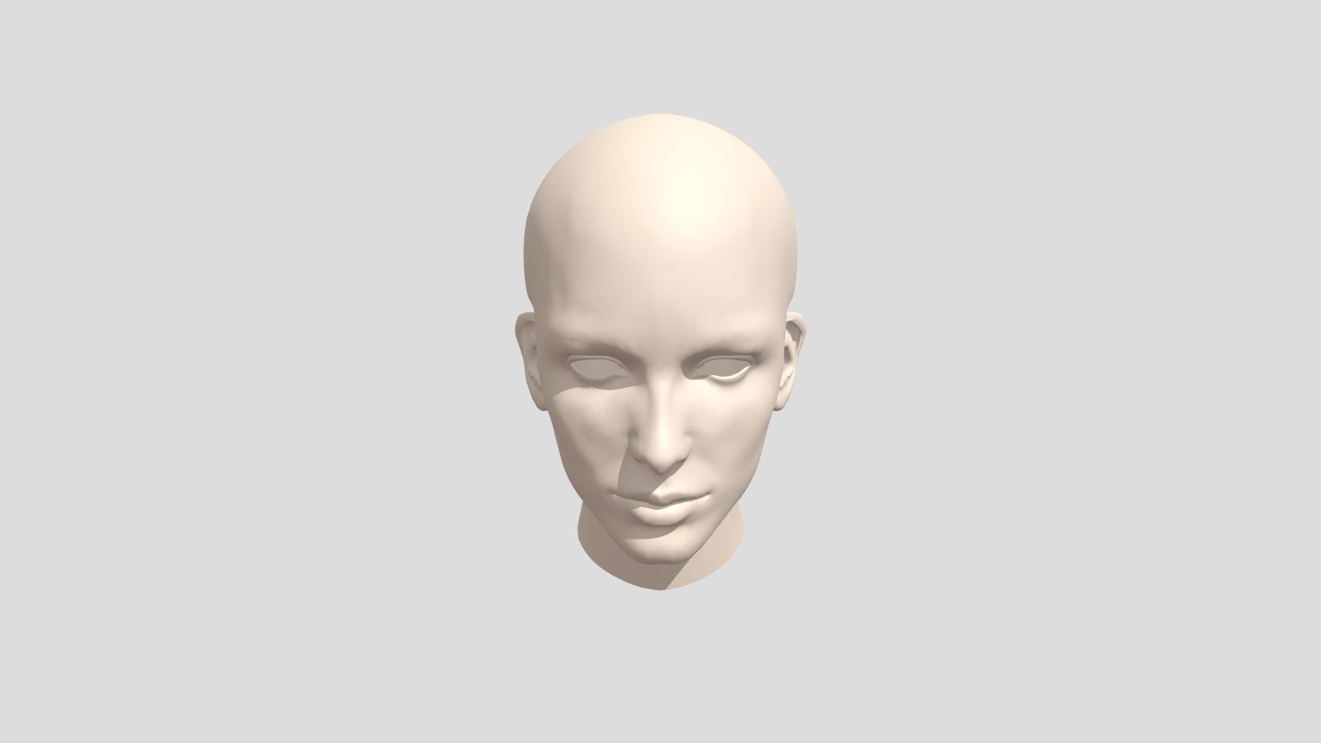 FemaleHead_1 - 3D model by mcerrato120 [e8d14b9] - Sketchfab