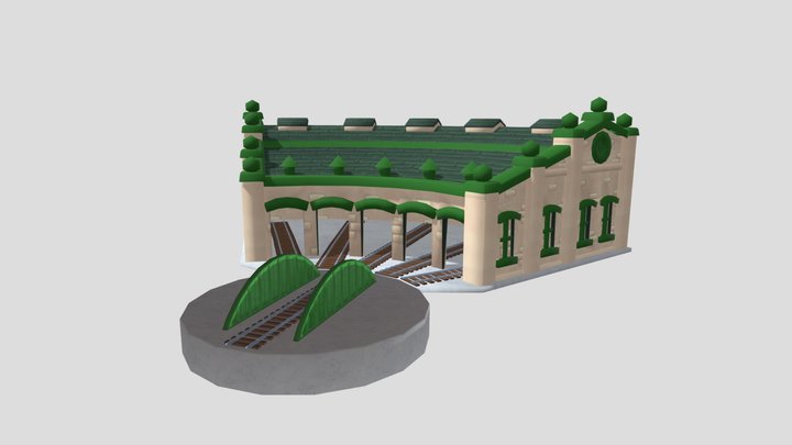 Tidmouth Sheds (Magical Tracks) – Free 3D Model STL