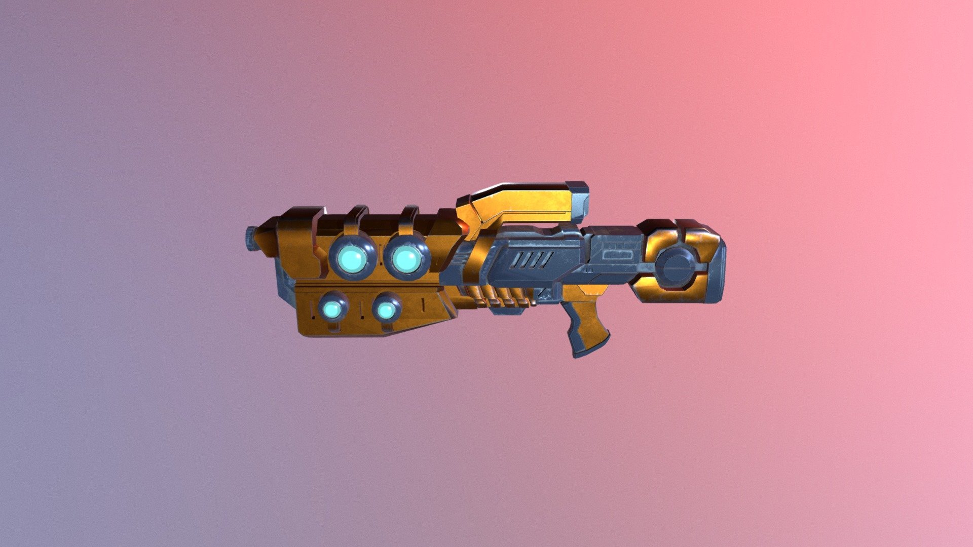 sci-fi gun