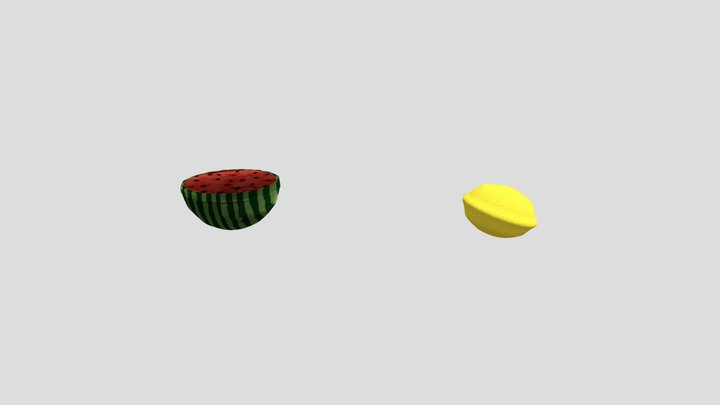 fruits 3D Model