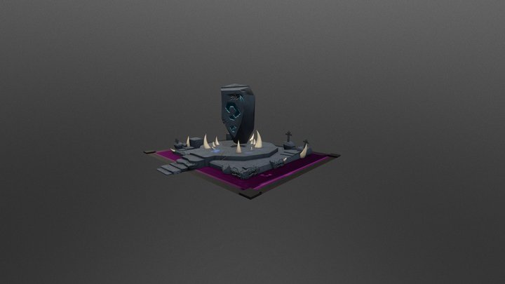 Shrine 3D Model