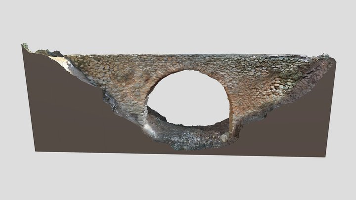 Aqüeducte del reg de l'Ama d'Altea la Vella 3D Model