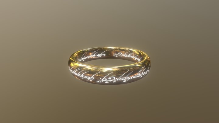 Lord of the rings 3D Model