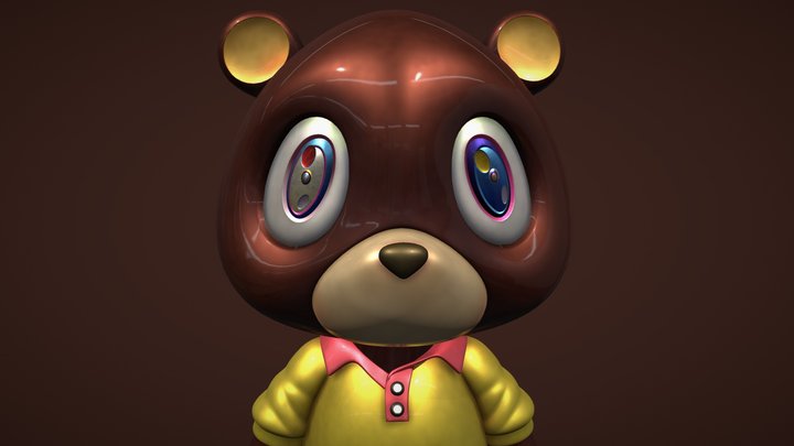 Dropout Bear 3D Model