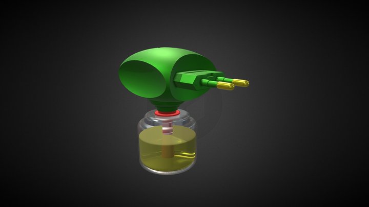 Mosquito repellent 3D Model