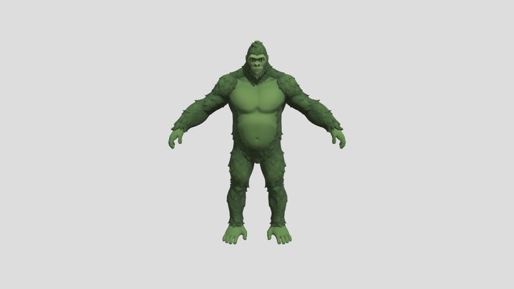 fortnite beast boy Version 3 monkey – Gratis 3D-model STL