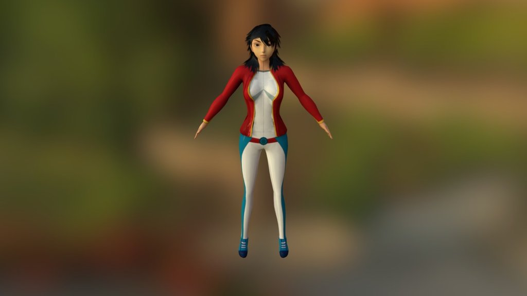 Female B Character 3d Model By Vikas3dfreelancer E8d5781 Sketchfab 5591