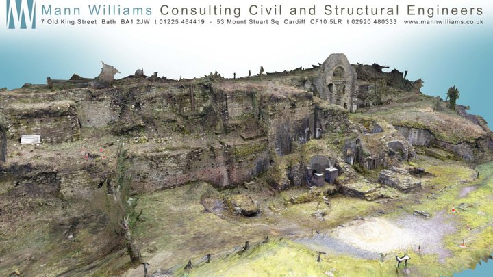 10795 - Clydach Iron Furnace (2021) - Ph3 Works 3D Model