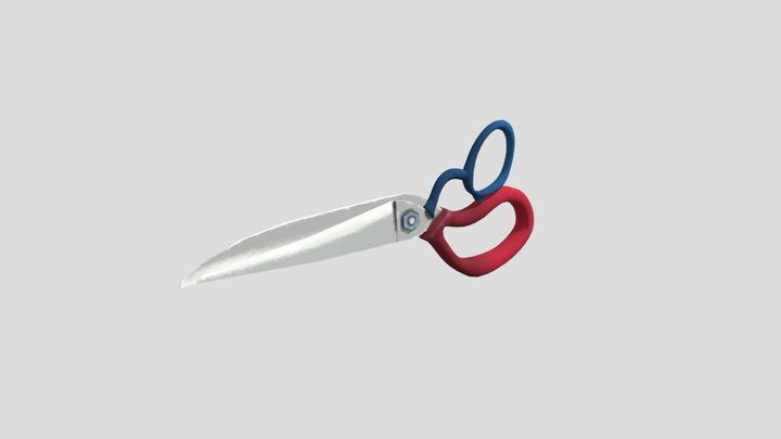 Scissors Hello Neighbor 2 Release 3D Model