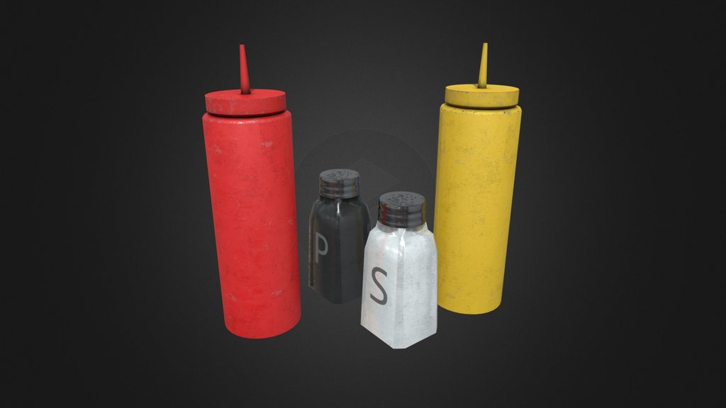 Ketchup , Mayo & Salt , Pepper - FNaF