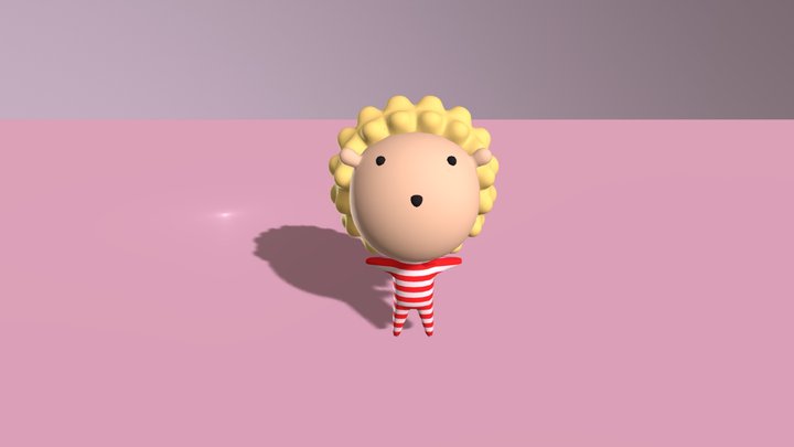butter-lion 3D Model