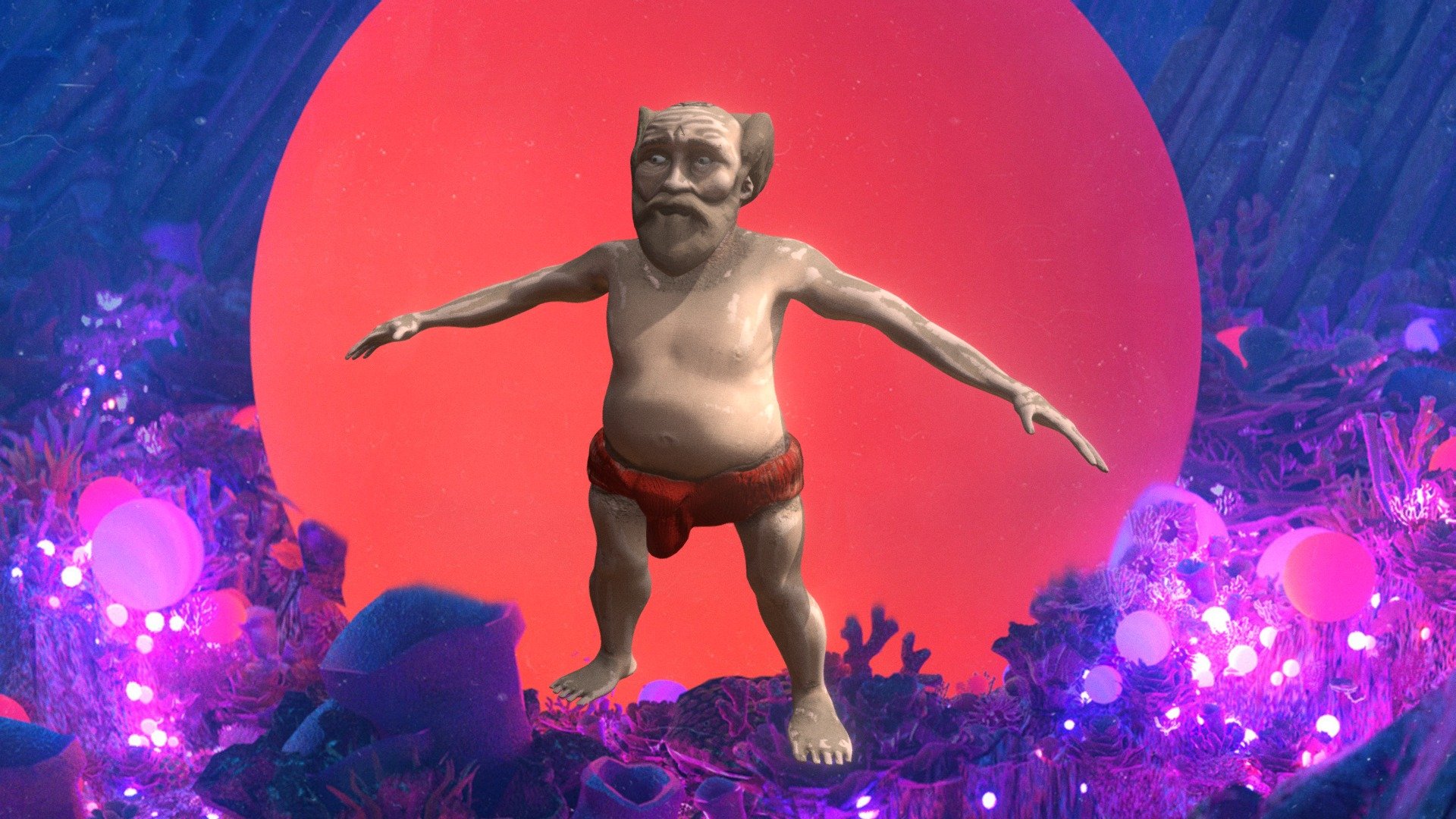 Apocalips Elder LOWPOLY