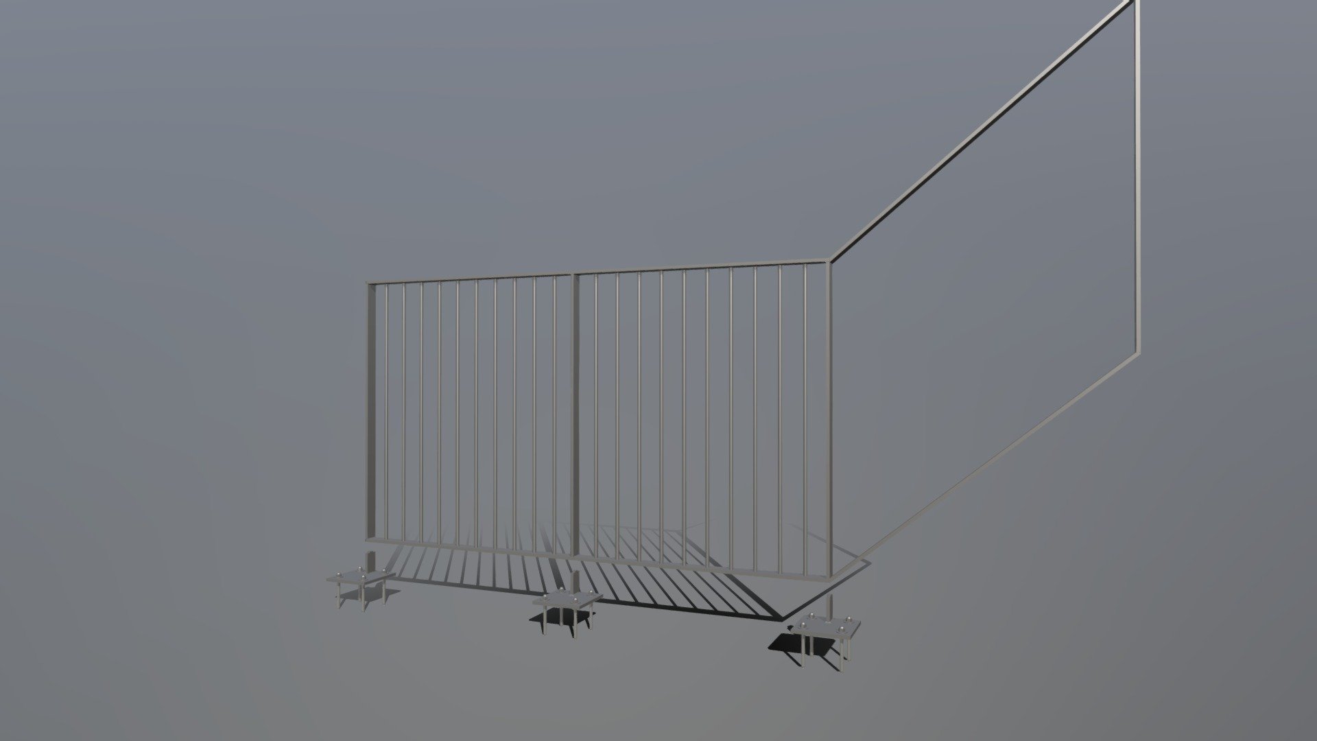 Balustrade & Feet Assembly Export - Download Free 3D model by Darren ...