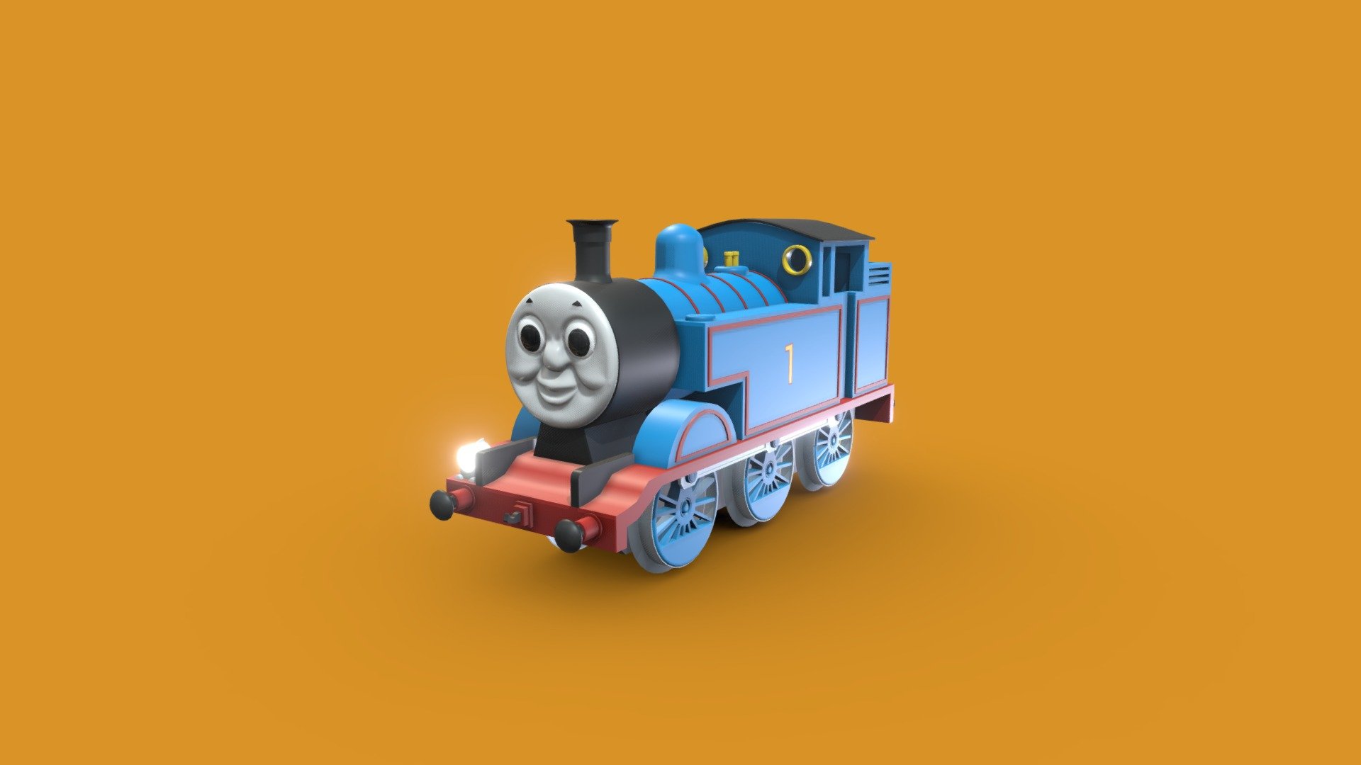 Thomas_the_Tank_Engine - Download Free 3D model by __Maros__ ...