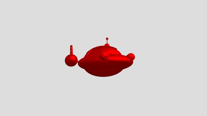 La nave de los little Einsteins 3D Model
