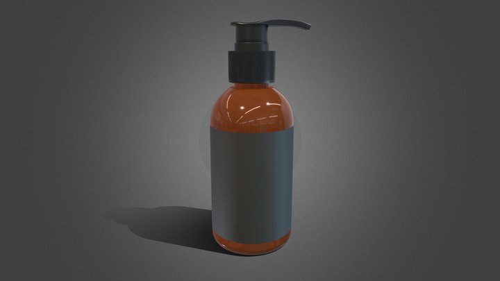 Bottle_200ml 3D Model