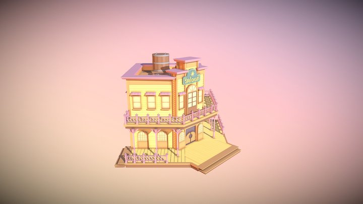 Saloon 3D Model