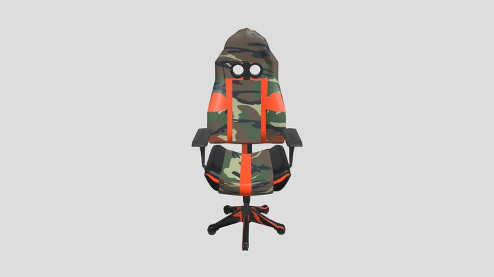 Cadeira Gamer 01 3D Model