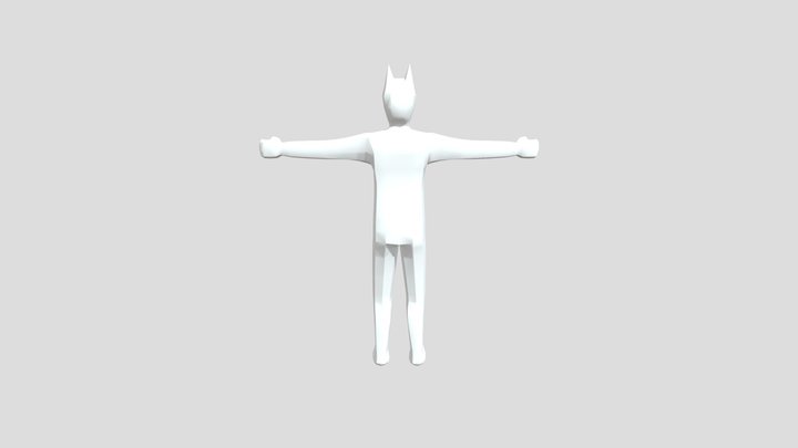 Hijacked Banban rigged 3D Model