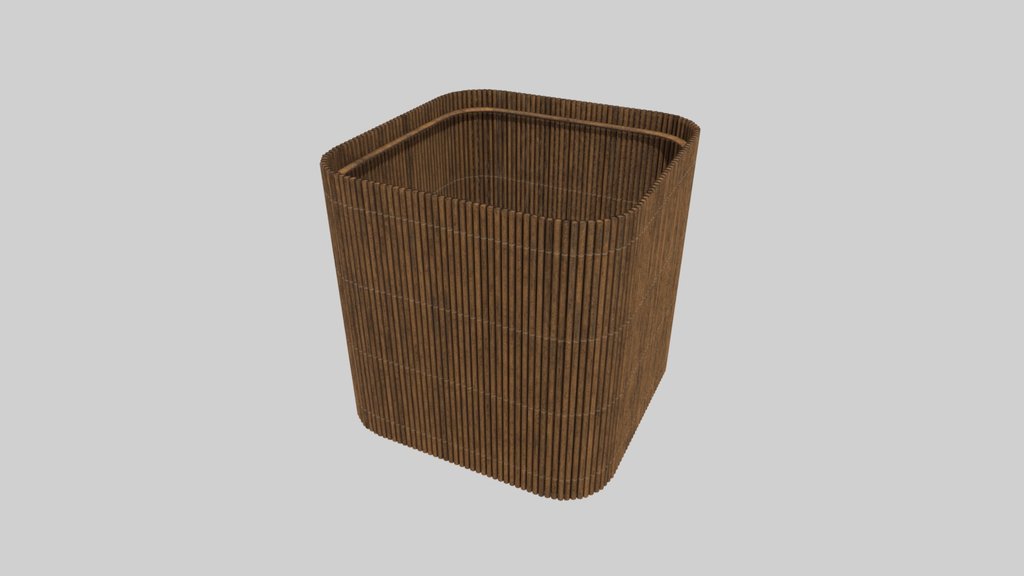 Small Wooden Container