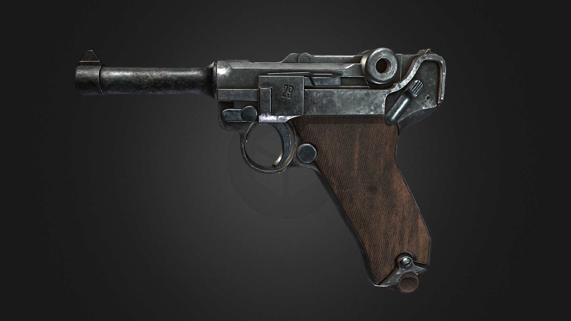 luger handgun - Download Free 3D model by N.B (@DorianDabrav) [e8dc4cf ...