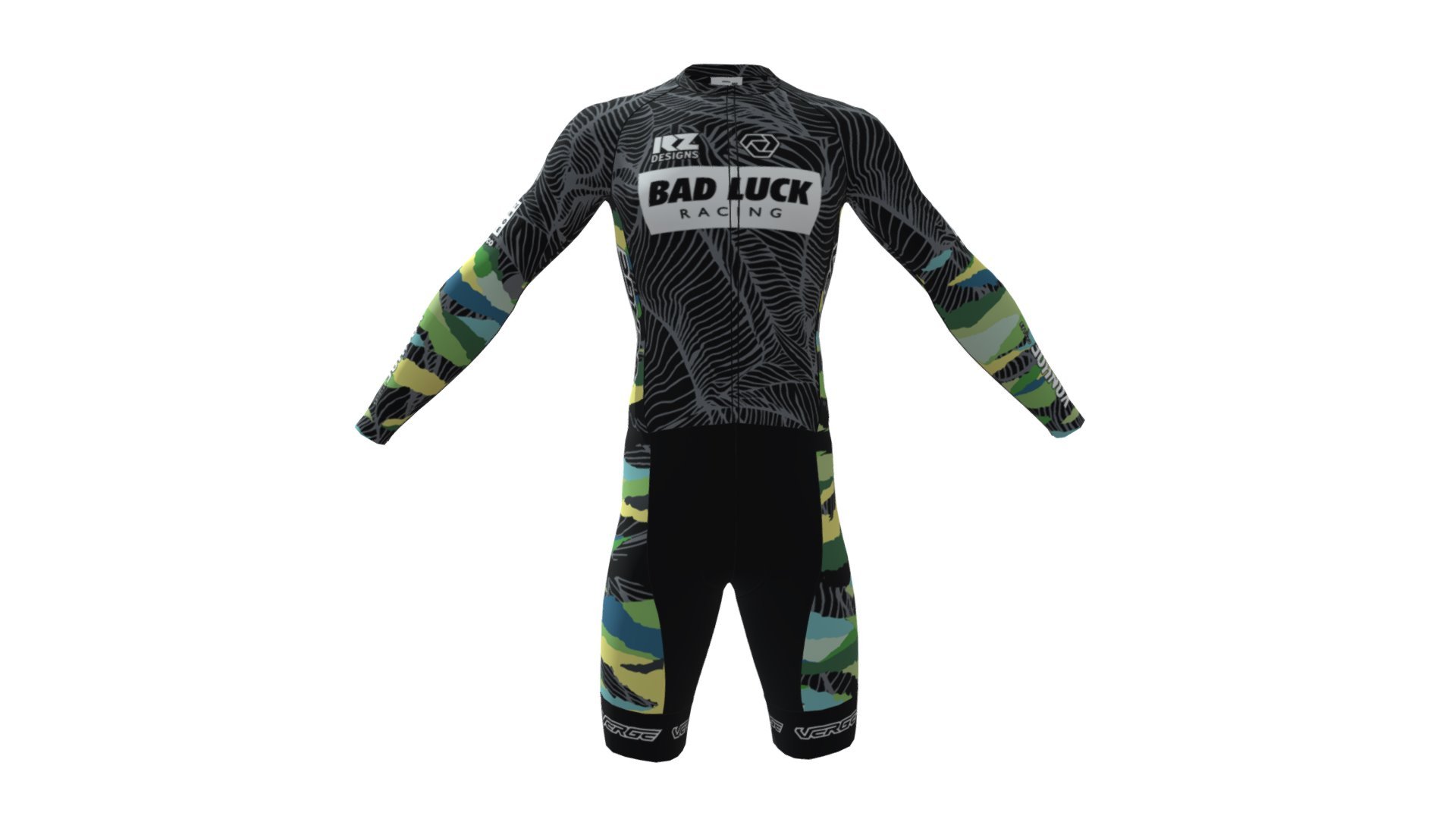 Bad Luck Racing 2018 Speedsuit LS - 3D model by Verge Sport (@m.kusaj ...