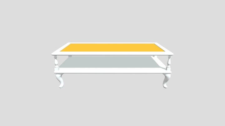 Coffee Table - 01 3D Model