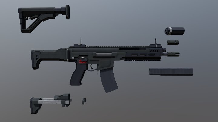 HK 433 3D Model