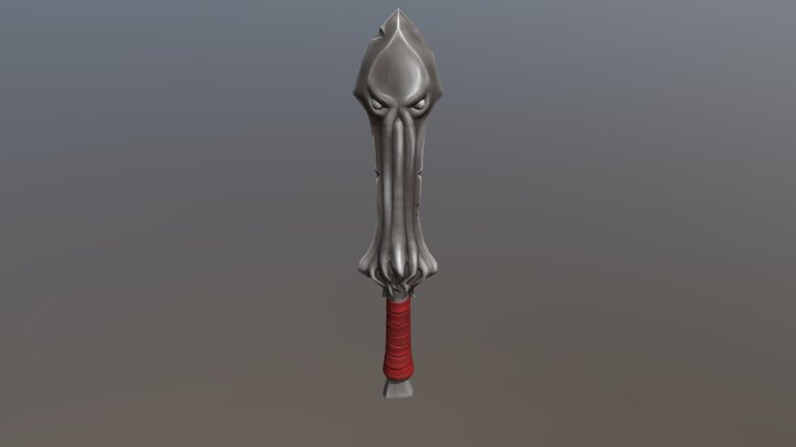 The Sword Of Underwater Lords 3D Model