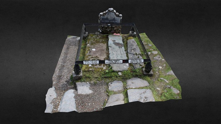 Rob Roy's Grave at Balquhidder 3D Model