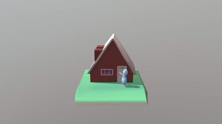1075448065 陳佳儀 小屋 3D Model