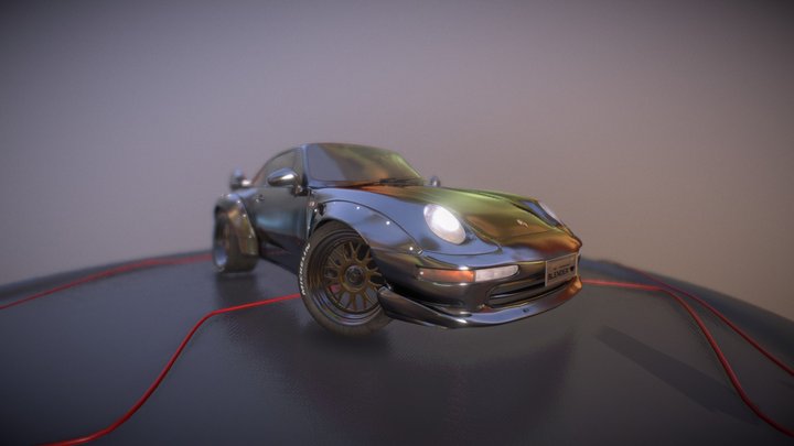 Posche 3D Model