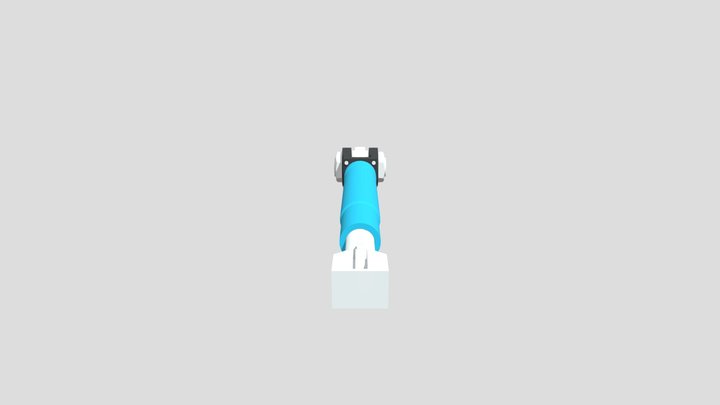 Hydraulic piston 3D Model