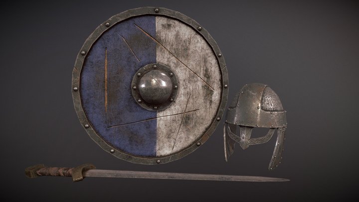 Viking Props 3D Model